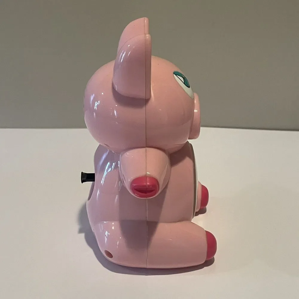 Tonde Burin Pig Alarm Clock SUPER RARE Vintage Collectible!‎ HTF